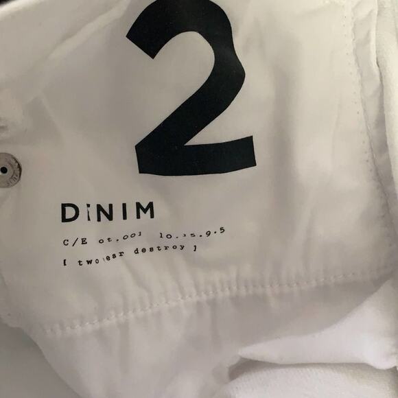 NWT CURRENT ELLIOTT HIGH WAISTED STILETTO PANTS 26 - Picture 6 of 6